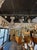 These are lovely of Italian 19th Century Giltwood chandeliers featuring crystals and beads. Designed in an Italian style,...