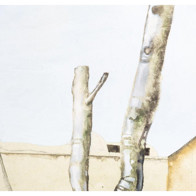 Contemporary Denis Polge Surrealist Composition Watercolor For Sale - Image 3 of 9