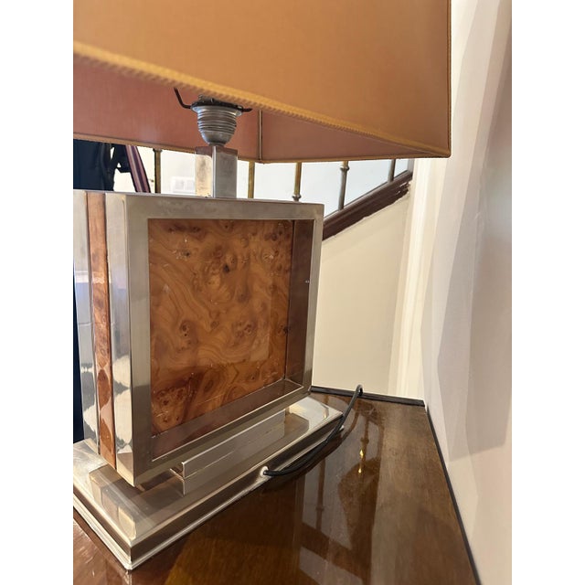 Brown Table Lamp, 1970s For Sale - Image 8 of 16