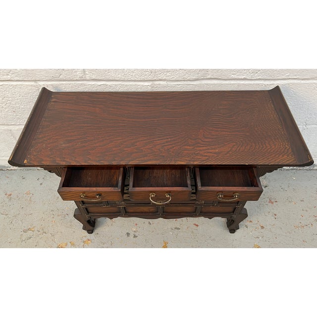 Antique Style Korean Tansu Butterfly Cabinet For Sale - Image 10 of 17