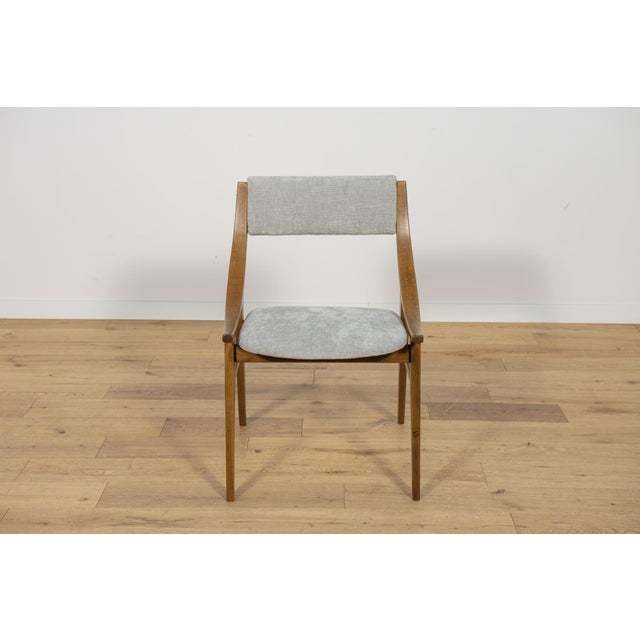 Wood Ski Jumper Chairs from Zamojska, Poland, 1960s, Set of 4 For Sale - Image 7 of 18