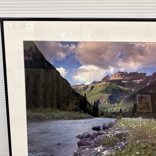 Craig Engle "McDonald River Glacier" Photograph, Signed For Sale - Image 11 of 12