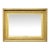 Antique Gilt Wood Wall Mirror With Fern Motif C1890 For Sale