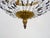 Metal Vintage Italian Hot Air Balloon Chandelier with Glass Pendants, 1980s For Sale - Image 7 of 11
