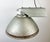 Industrial Factory Pendant Lamp with Frosted Glass Cover, 1970s For Sale - Image 9 of 17
