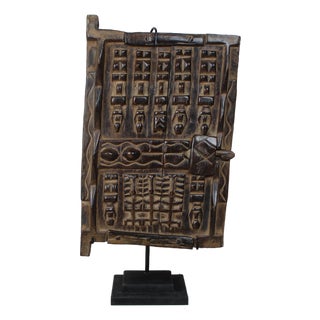 Dogon Granary Door in Wood For Sale