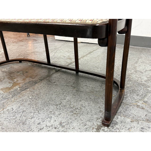 Josef Hoffmann Fledermaus Cabaret Settee, Circa 1905 For Sale - Image 10 of 12