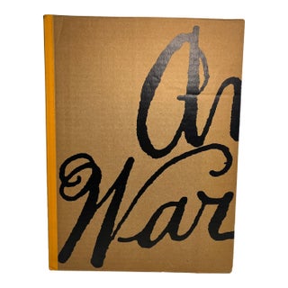 1988 Pre-Pop Warhol Collector Book For Sale