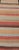 Mid 20th Century Vintage Turkish Kilim Runner With Coral, Tan and Soft Blue Stripes For Sale - Image 5 of 11