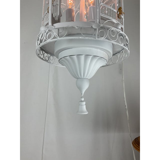 Metal Monkey Gazebo Lantern For Sale - Image 9 of 9