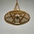 Italian Bamboo Rattan UFO Pendant Lamp, 1960s For Sale - Image 4 of 8
