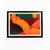 Modern Orange Nude Oil on Canvas Painting, 1970 For Sale - Image 4 of 17