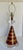 Art Deco Pair of Vintage Leeazanne Postmodern Faux Burl & Lucite Table Lamps With Original Shades For Sale - Image 3 of 17