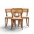 Michael Taylor for Baker Klismos Mid Century Cane Dining Chairs - Set of 4 Each chair measures: 20.5 wide x 20 deep x 32.5...