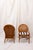 Bamboo Chairs with Caned Backrests, 1970s, Set of 4 For Sale - Image 6 of 7