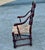 Vintage 19th Century Inspired English Ladderback Accent Chair For Sale - Image 10 of 11