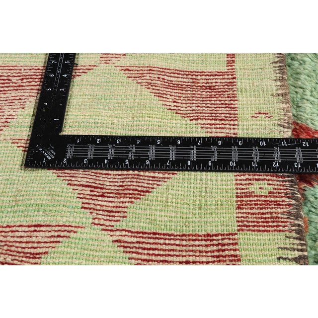 Textile Vintage Turkish Tulu Rug, 03'05 X 06'02 For Sale - Image 7 of 10