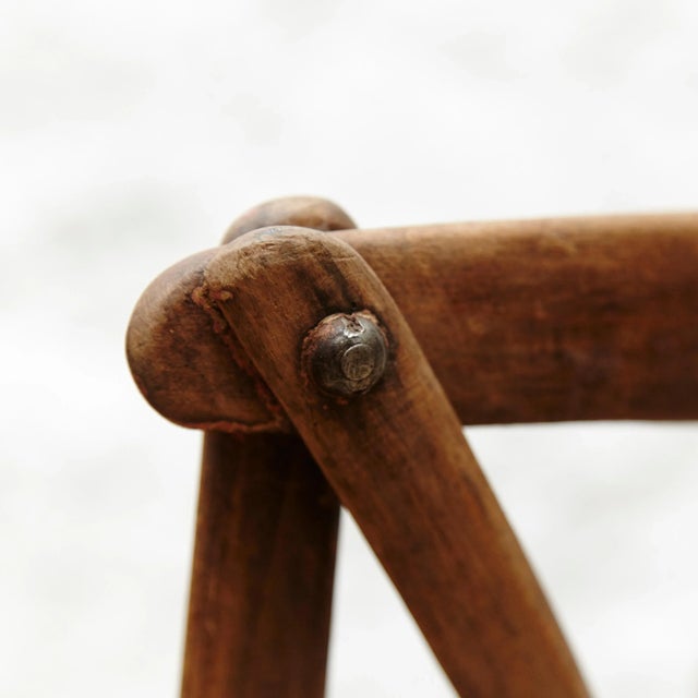 1920s Model 91 Wood and Rattan Side Chair from Thonet, 1920s For Sale - Image 5 of 10