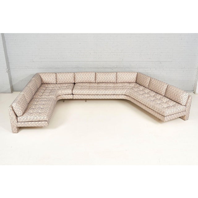 Mid-Century Modern Vladimir Kagan "Omnibus" Sectional Sofa, 1970 For Sale - Image 3 of 17