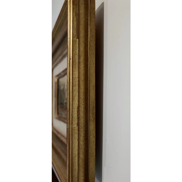 Ezelino Briante, Paysage, Oil on Cardboard, Framed For Sale - Image 5 of 8