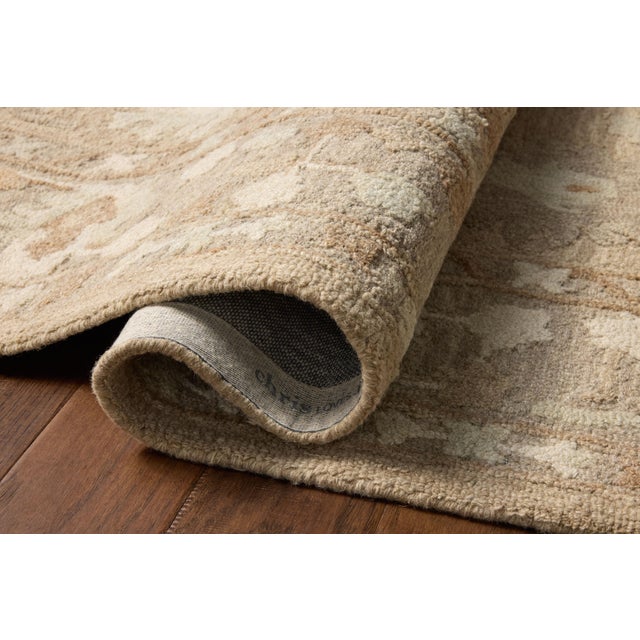 Loloi Rugs Chris Loves Julia x Loloi Dorothea Khaki / Dove 7'-9" x 9'-9" Area Rug For Sale - Image 4 of 7