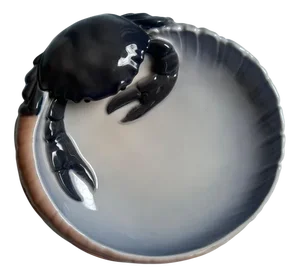 Type 3131 Crab Bowl by Jorgen Baslov for Royal Copenhagen