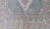 Large Vintage Turkish Oushak Rug With Central Medallion in Blue and Cream 6'8 X 12'7 For Sale - Image 9 of 14