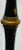 Maitland Smith Black and Gilt Floor Candle Stand / Lamp Base With Distressed Finish For Sale In West Palm - Image 6 of 11