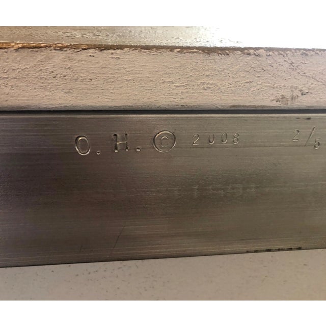 2000 - 2009 Oded Halahmy, Red White Blue Americana Wall Hanging Painting Sculpture American Flag Motif, 2008 For Sale - Image 5 of 10