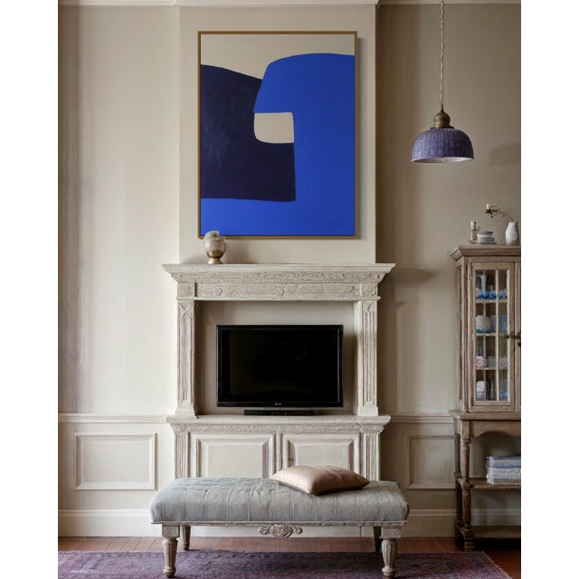 Bodasca, Abstract Blue Set, 2026, Acrylic on Canvas For Sale - Image 10 of 12