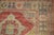 Red Vintage Distressed Oushak Rug Runner - 5'4" x 11'3" For Sale - Image 8 of 11