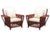 Vintage Palecek President's Sofa & Chair 3 Piece Rattan Patio Sofa & Chair Set For Sale - Image 14 of 18