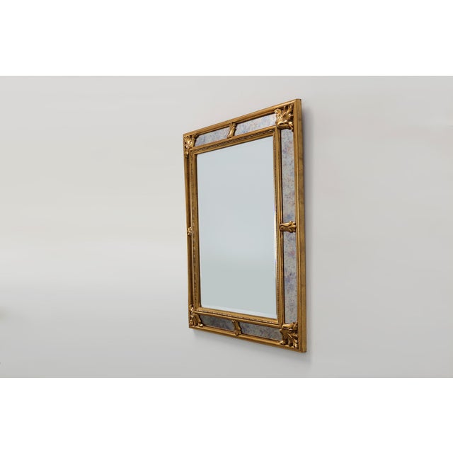 Vintage Baroque Style Gilt Mirror from Deknudt, Belgium, 1950s For Sale - Image 6 of 11