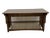 Brown Mission Crofter 3 Drawer Library Desk - Walnut For Sale - Image 8 of 10