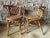 Wicker Table and Chairs, 1970s, Set of 3 For Sale - Image 4 of 18