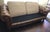 Animal Skin Rc Furniture Light Brown Tufted Leather Chesterfield Sofa For Sale - Image 7 of 18
