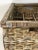 French Provincial 1900s Felix Potin Wicker Wine Crate For Sale - Image 3 of 11
