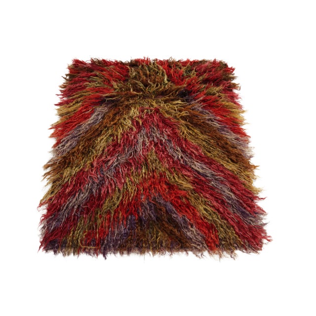 From Rug & Kilim’s tribal selections, a hand-knotted vintage Tulu rug carrying a luscious high pile. Originating from...