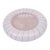 Vintage Murano Venini Striped Inverted Glass Bowl in Lavender and Black, 1960's For Sale