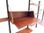 Black Vintage Five-Piece Wall Unit with Desk by Louis Van Teeffelen, 1960s For Sale - Image 8 of 10