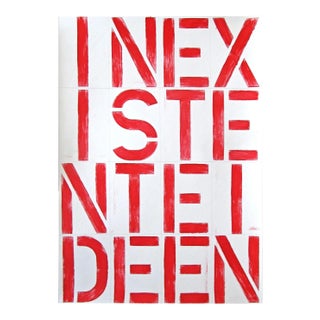 Daniel Göttin "Bp37, Inexistenteideen, 2019", Painting For Sale