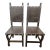 A striking set of six authentic Peruvian dining chairs showcasing traditional artisan craftsmanship and timeless Spanish...