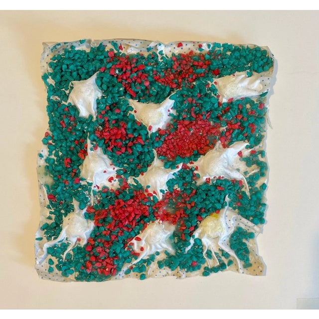 1970s Thomas Nozkowski, Mixed Media Gravel Painting, Sculpture Abstract Expressionist Thomas Nozkowski, 1973 For Sale - Image 5 of 12