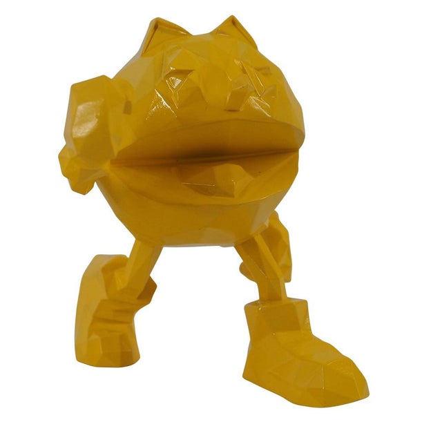 Mini Yellow Resin Pac-Man from Richard Orlinski For Sale - Image 6 of 8