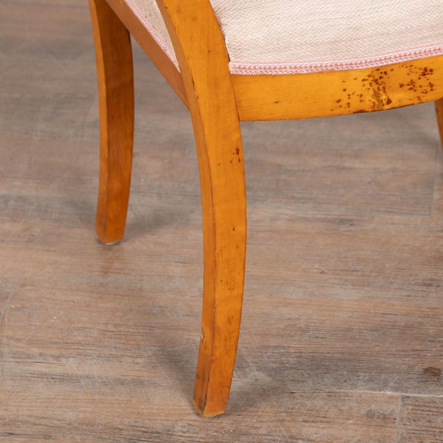 Late 19th Century Biedermeier Style Birch Stools From Sweden For Sale - Image 10 of 11