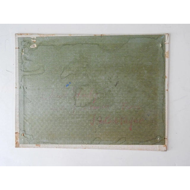 Vintage John Bob Payne Cloud Landscape Study Painting For Sale - Image 4 of 5