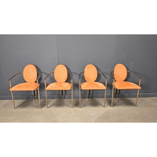 Vintage Dining Chairs by Belgo Chrom, 1980s, Set of 4 For Sale - Image 13 of 15