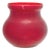 Red Glass Vase (Set of 2) For Sale