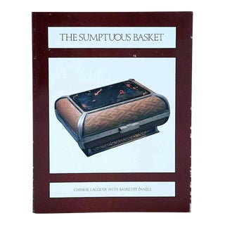 Vintage The Sumptuous Basket by James C. Y. Watt Exhibition Catalog For Sale