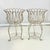 1950s Vintage Art Nouveau French Hollywood Regency Jardiniere Tulip Planter - A Pair. For Sale - Image 4 of 15
